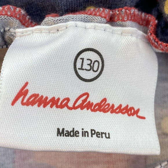 Hanna Andersson 130cm US 8 Tunic Tank Top Polka Dot - Picture 9 of 11